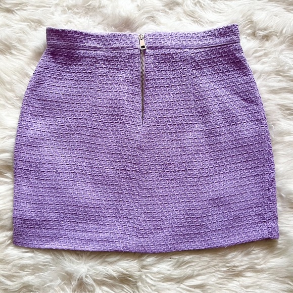 New! VICOLO Italy Waffle Mini Skirt - Picture 6 of 8